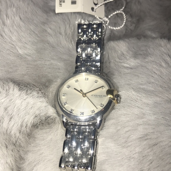 New . Authentic COACH
Arden Stainless Steel Bracelet Watch - Picture 4 of 8